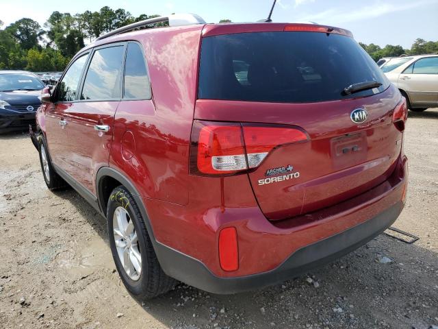 Photo 3 from auction – 2015 KIA SORENTO LX with VIN 5XYKT3A63FG660590