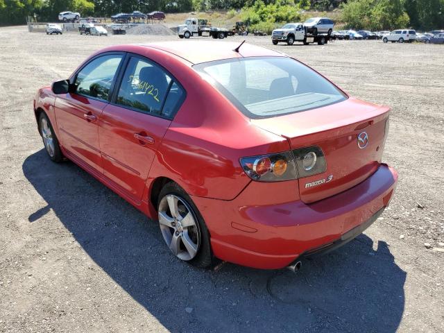 Photo 3 from auction – 2004 MAZDA 3 S with VIN JM1BK323041212747