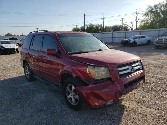 HONDA PILOT EX 2006 with VIN 5FNYF28556B022938 - Photo from auction