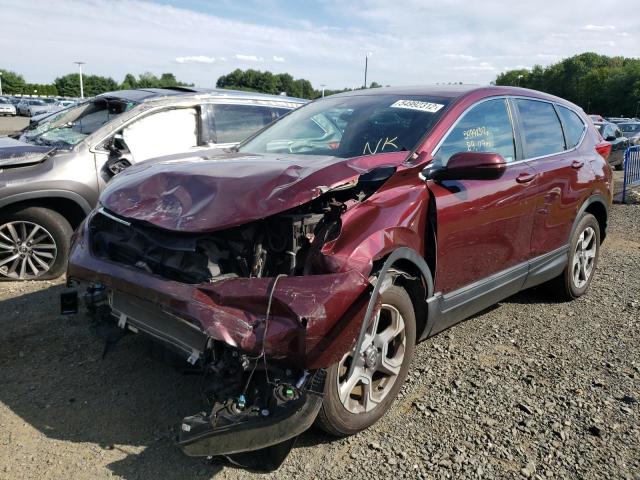 Photo 2 from auction – 2018 HONDA CR-V EX with VIN 7FARW2H52JE065909