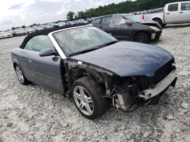 AUDI A4 2.0T CA 2008 with VIN WAUDF48H98K003574 - Photo from auction