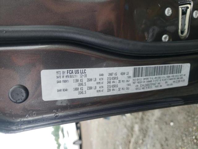 Photo 10 from auction – 2019 JEEP COMPASS SP with VIN 3C4NJDAB5KT674547