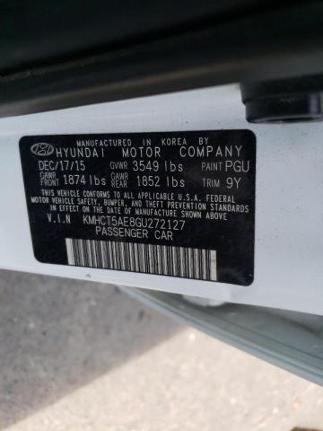 Photo 10 from auction – 2016 HYUNDAI ACCENT SE with VIN KMHCT5AE8GU272127