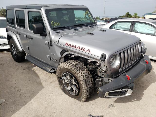 JEEP WRANGLER U 2018 with VIN 1C4HJXEG2JW100940 - Photo from auction