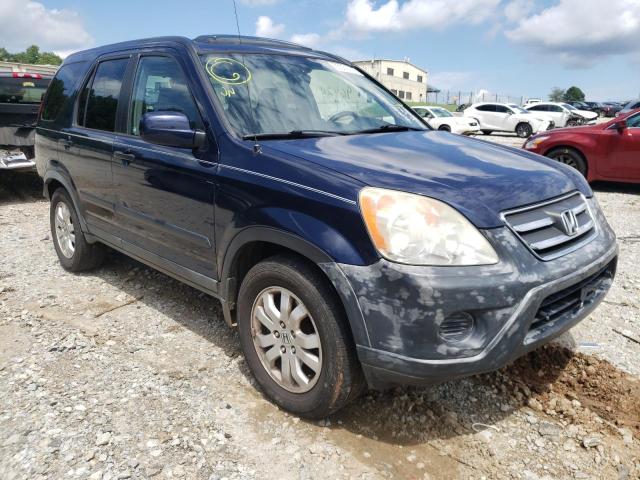 HONDA CR-V EX 2006 with VIN JHLRD68856C014544 - Photo from auction