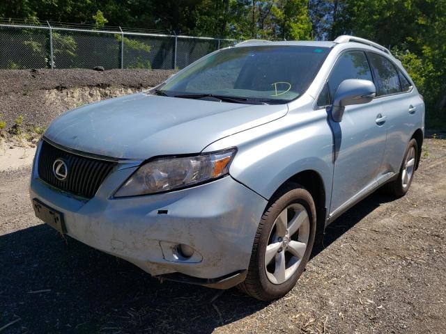 Photo 2 from auction – 2011 LEXUS RX 350 with VIN 2T2BK1BA2BC095356