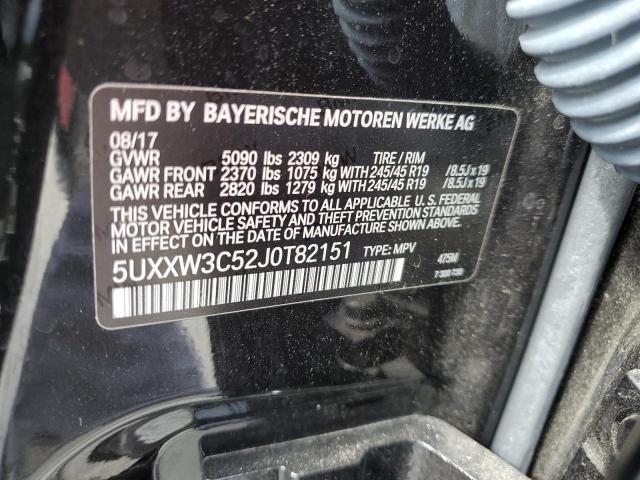 Photo 10 from auction – 2018 BMW X4 XDRIVE2 with VIN 5UXXW3C52J0T82151