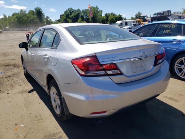 Photo 3 from auction – 2014 HONDA CIVIC LX with VIN 19XFB2F51EE229451