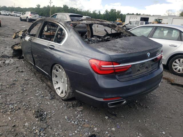 Photo 3 from auction – 2016 BMW 740 I with VIN WBA7E2C54GG548357