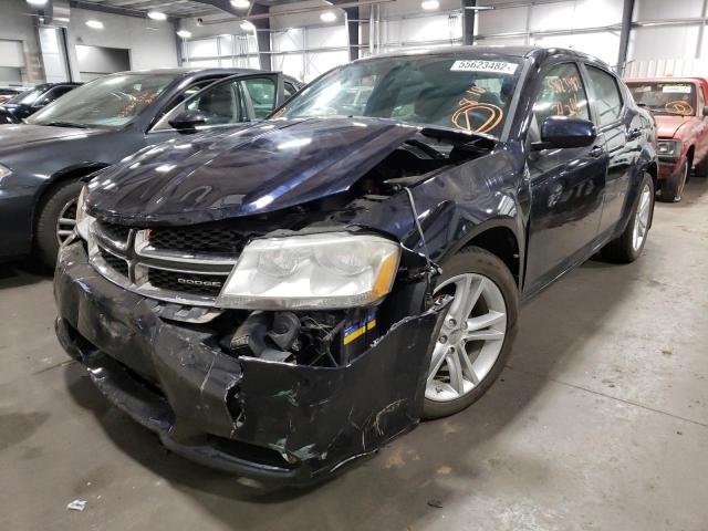 Photo 2 from auction – 2011 DODGE AVENGER MA with VIN 1B3BD1FG4BN574504