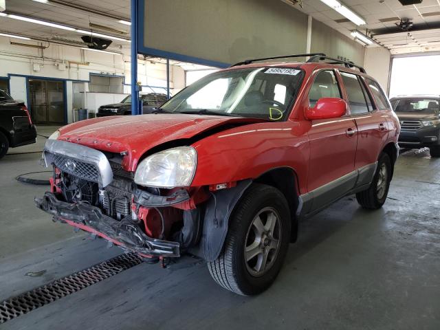 Photo 2 from auction – 2004 HYUNDAI SANTA FE G with VIN KM8SC73E24U589689