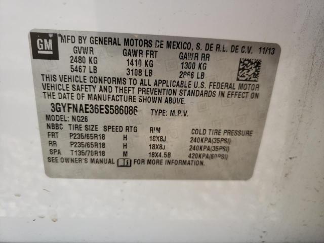 Фото 10 с аукциона – 2014 CADILLAC SRX с VIN 3GYFNAE36ES586086