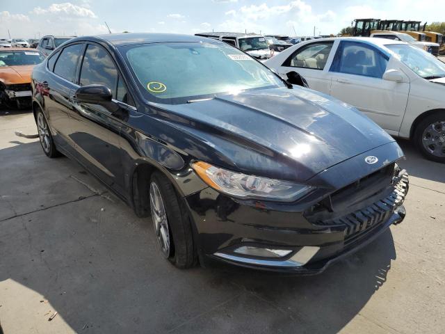 FORD FUSION S 2017 with VIN 3FA6P0G77HR406562 - Photo from auction