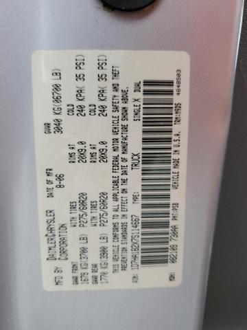 Photo 10 from auction – 2007 DODGE RAM 1500 S with VIN 1D7HA182X7S114667