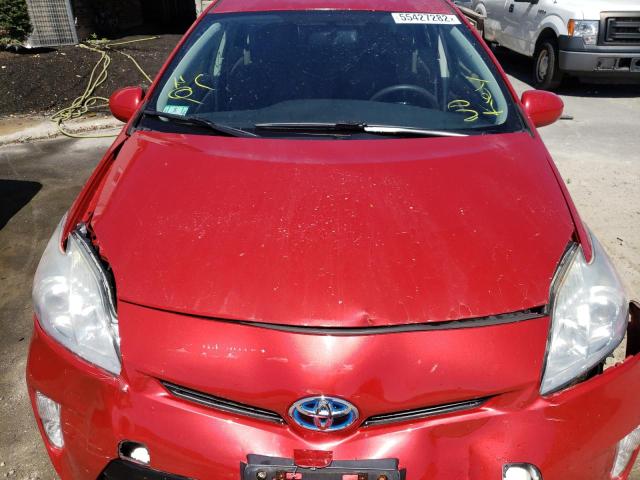 Photo 7 from auction – 2013 TOYOTA PRIUS with VIN JTDKN3DU9D5574520