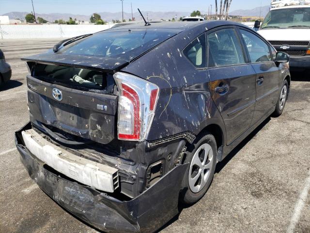Photo 4 from auction – 2012 TOYOTA PRIUS with VIN JTDKN3DUXC5535806