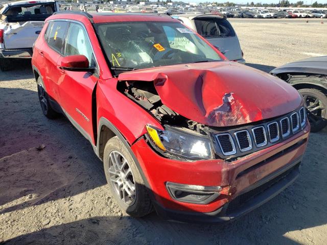 JEEP COMPASS LA 2019 with VIN 3C4NJCBB1KT638718 - Photo from auction