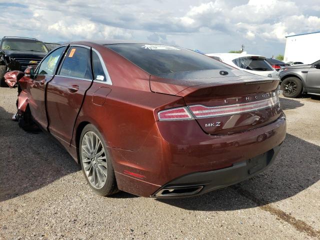 Photo 3 from auction – 2016 LINCOLN MKZ with VIN 3LN6L2G98GR609330