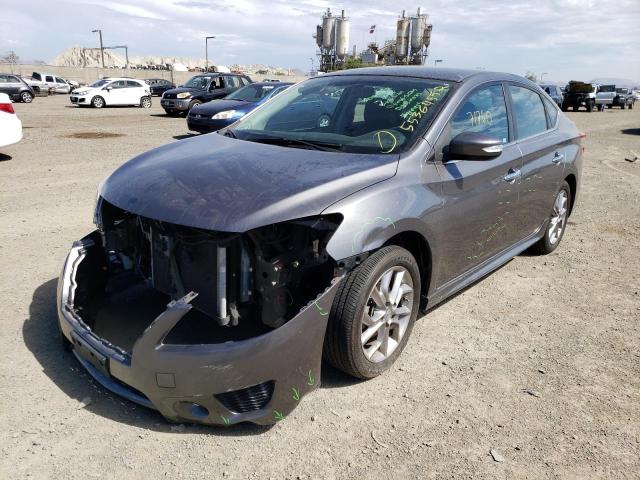Photo 2 from auction – 2015 NISSAN SENTRA S with VIN 3N1AB7AP1FY231364