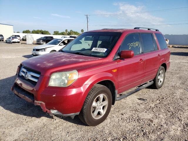 Photo 2 from auction – 2006 HONDA PILOT EX with VIN 5FNYF28556B022938