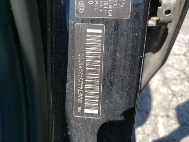 Photo 10 from auction – 2010 KIA FORTE LX with VIN KNAFT4A2XA5289060