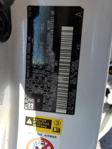 Photo 10 from auction – 2015 LEXUS RX 350 BAS with VIN 2T2BK1BA2FC293666
