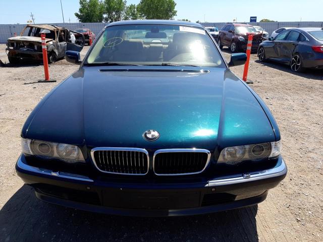 Photo 9 from auction – 2000 BMW 750 IL with VIN WBAGJ0343YDD73631