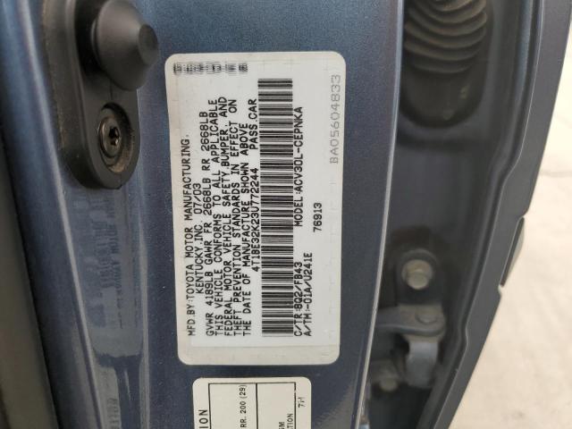 Photo 10 from auction – 2003 TOYOTA CAMRY LE with VIN 4T1BE32K23U772244
