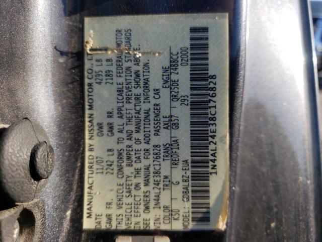 Photo 10 from auction – 2008 NISSAN ALTIMA 2.5 with VIN 1N4AL24E38C176828