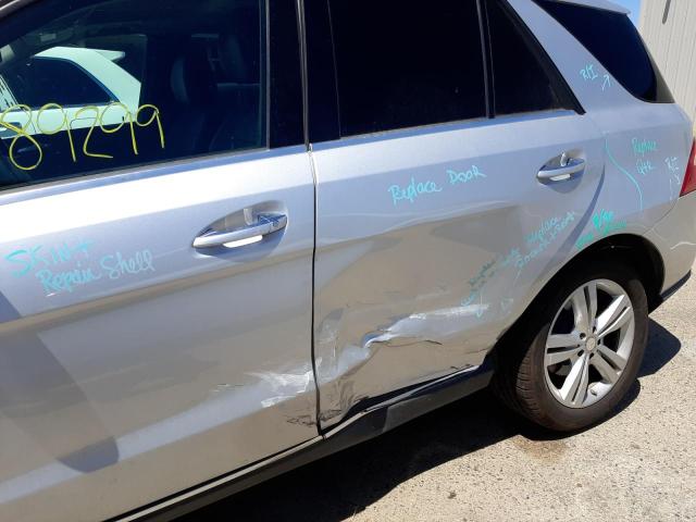 Photo 9 from auction – 2014 MERCEDES-BENZ ML 350 BLU with VIN 4JGDA2EB5EA289538