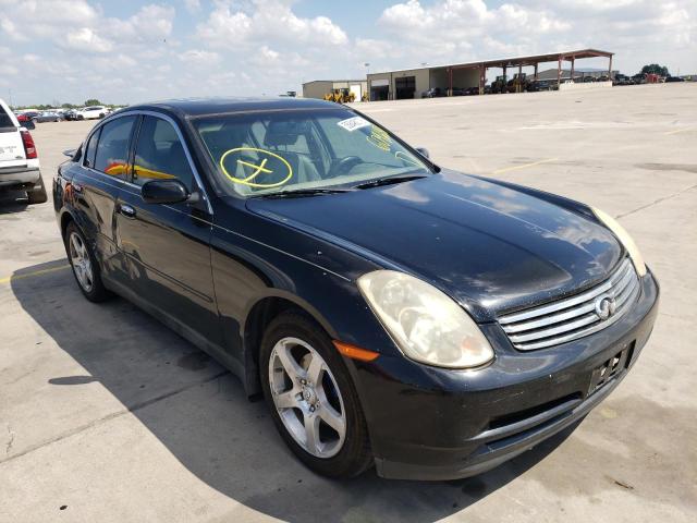 INFINITI G35 2004 with VIN JNKCV51EX4M609681 - Photo from auction