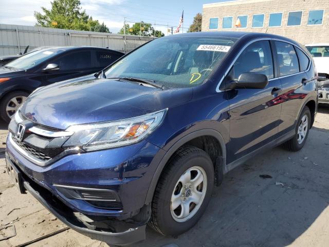 Photo 2 from auction – 2015 HONDA CR-V LX with VIN 5J6RM4H33FL068893