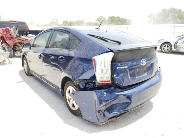 Photo 3 from auction – 2011 TOYOTA PRIUS with VIN JTDKN3DU3B5370633