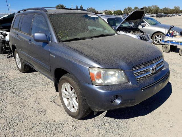 TOYOTA HIGHLANDER 2006 with VIN JTEEW21A960031940 - Photo from auction