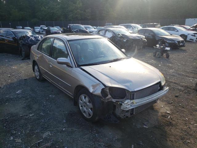 Photo 1 from auction – 2001 HONDA CIVIC with VIN 1HGES26731L011950