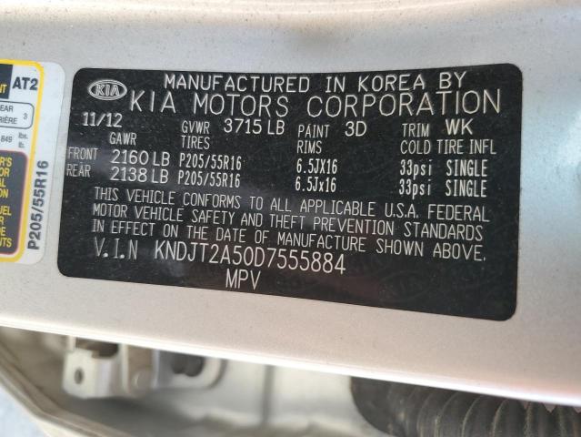 Photo 10 from auction – 2013 KIA SOUL with VIN KNDJT2A50D7555884