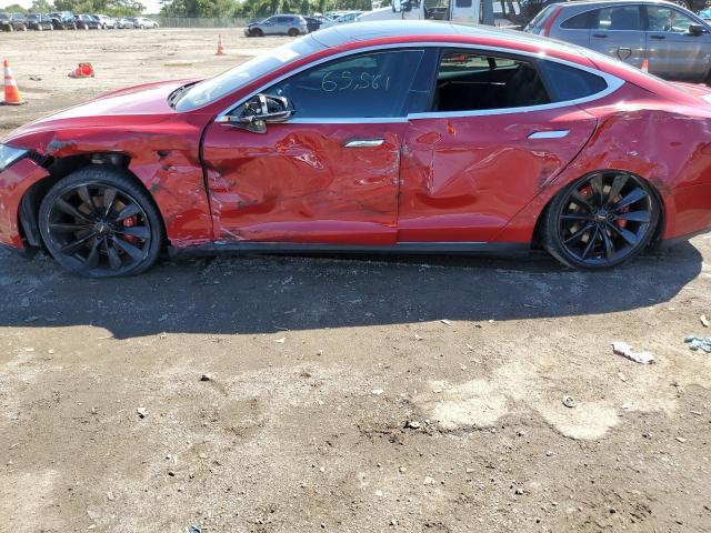 Photo 9 from auction – 2014 TESLA MODEL S with VIN 5YJSA1H1XEFP39507