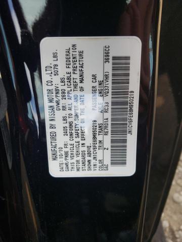Photo 10 from auction – 2011 INFINITI G37 BASE with VIN JN1CV6FE6BM950219