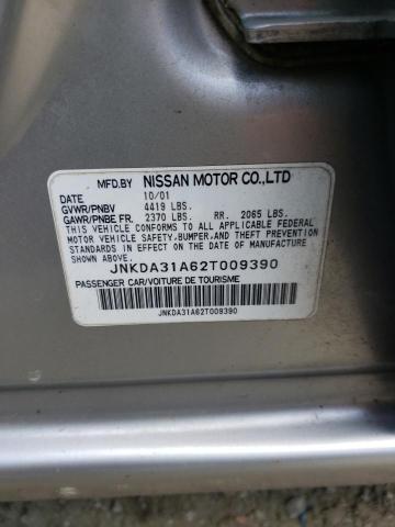 Photo 10 from auction – 2002 INFINITI I35 with VIN JNKDA31A62T009390