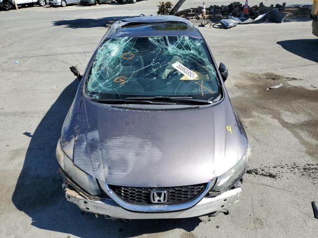 Photo 9 from auction – 2013 HONDA CIVIC EXL with VIN 19XFB2F95DE223699