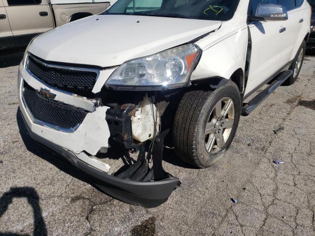 Photo 9 from auction – 2011 CHEVROLET TRAVERSE L with VIN 1GNKRGED0BJ130416