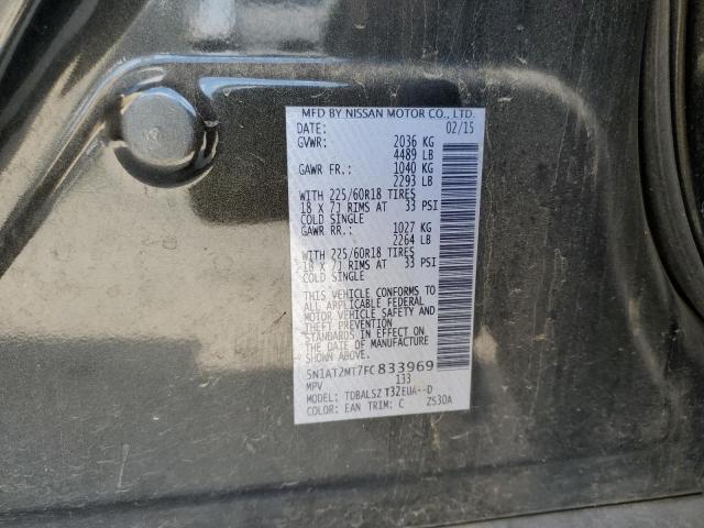 Photo 10 from auction – 2015 NISSAN ROGUE S with VIN 5N1AT2MT7FC833969