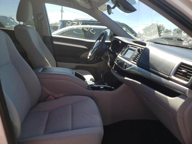 Photo 5 from auction – 2019 TOYOTA HIGHLANDER with VIN 5TDZZRFH1KS298735