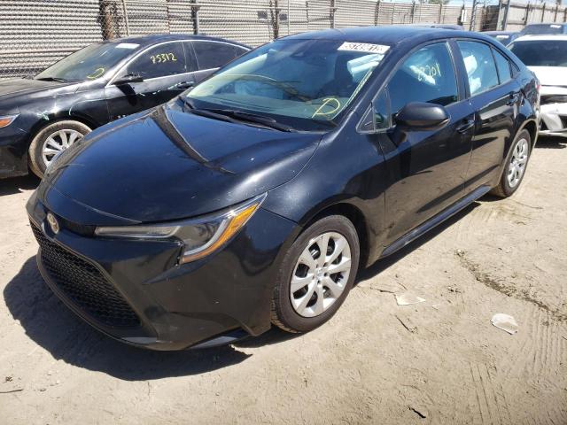 Photo 2 from auction – 2021 TOYOTA COROLLA LE with VIN 5YFEPMAE9MP207243