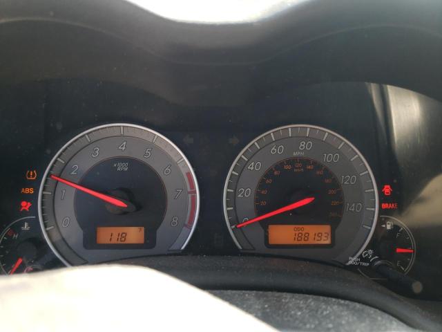 Photo 8 from auction – 2010 TOYOTA COROLLA BA with VIN 1NXBU4EE9AZ311893