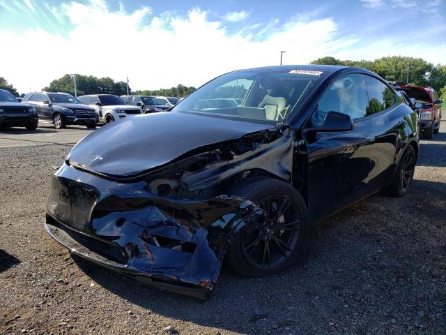 Photo 2 from auction – 2021 TESLA MODEL Y with VIN 5YJYGDEE3MF260247