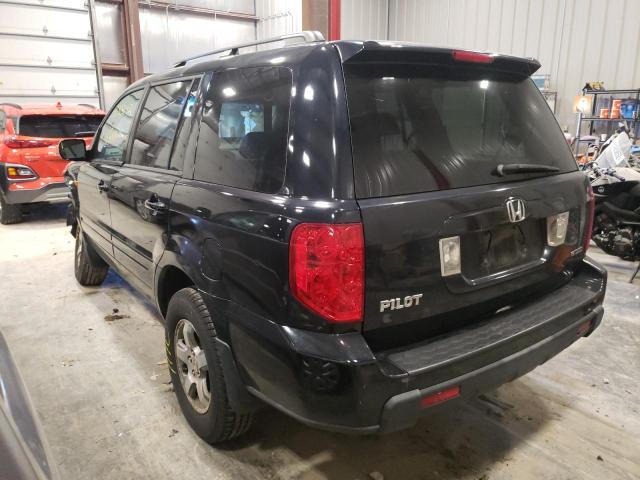 Photo 3 from auction – 2006 HONDA PILOT EX with VIN 2HKYF184X6H537100