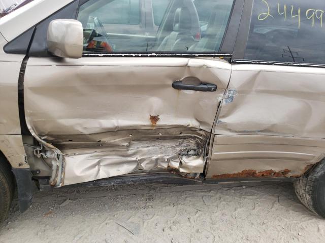 Photo 9 from auction – 2003 HONDA PILOT EXL with VIN 2HKYF185X3H603925