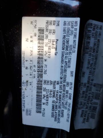 Photo 10 from auction – 2014 FORD FOCUS ST with VIN 1FADP3L98EL410985