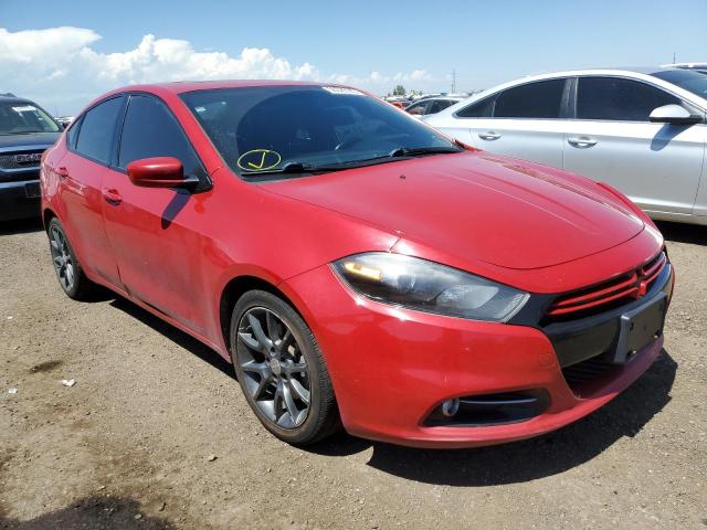DODGE DART SXT 2013 with VIN 1C3CDFBH3DD184862 - Photo from auction